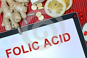 Diagnosis Folic acid.