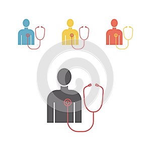 Diagnostic Icon. Vector sign