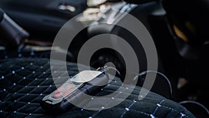 Diagnostic scanner by obd2 protocol.