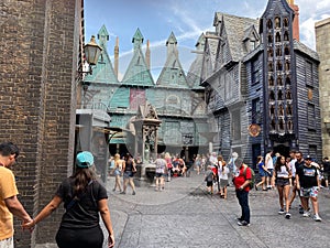 The Diagon Alley portion of the Wizarding World of Harry Potter