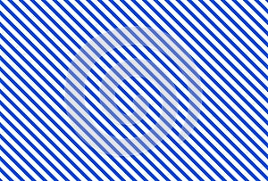 Diagonal stripes blue white
