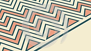 Diagonal Chevron Zigzag Pattern Vector Background, vector design Generative AI