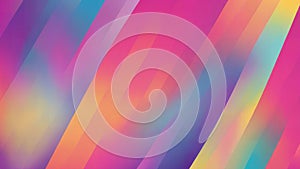 Diagonal colorful gradient lines creating a vibrant abstract background design pattern