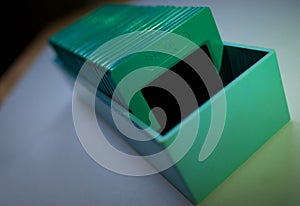 Diagonal film slides box background