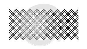 Diagonal Grid Pattern: Abstract Geometric Texture Background, vector design Generative AI