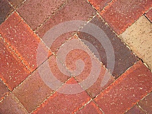 Diagonal Herringbone Brick Pattern