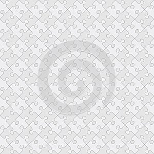 Diagonal jigsaw puzzle seamless pattern