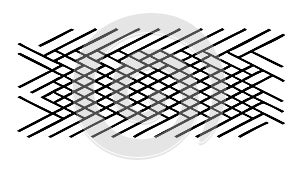 Diagonal Line Pattern Vector, Contemporary Geometric Design. vector design Generative AI