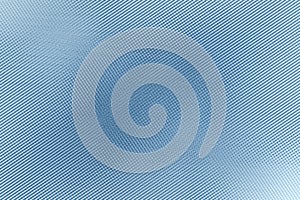 Diagonal line structure on blue plastic wall, abstract background