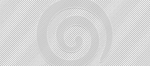Diagonal lines gray on white background, stripes grid, mesh pattern with dashes, seamless repeatable texture - vector