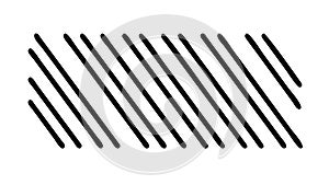 Diagonal Lines Hatch Pattern Texture Background, vector design Generative AI