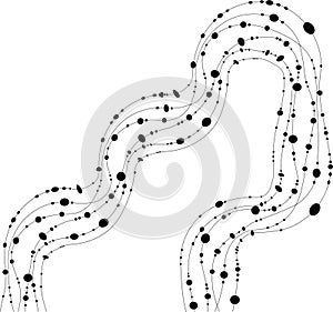 Diagonal maze rounded waves-13