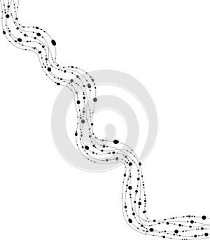 Diagonal maze rounded waves-12