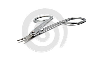 Diagonal metal scissors