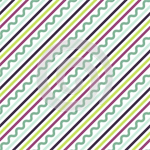 Diagonal oblique line pattern
