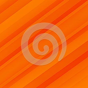 Diagonal orange lines create a dynamic abstract background. The pattern features