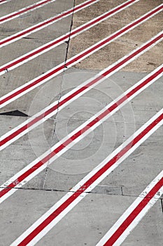 Diagonal Road lines