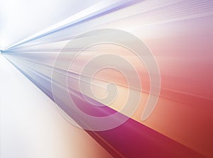 Diagonal speeding train motion blur background