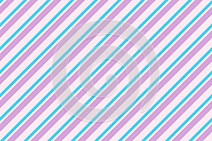 Diagonal stripe abstract background vector. Striped seamless pattern with blue and violet pastel colors