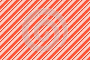Diagonal stripe abstract background vector. Striped seamless pattern with red pastel colors for textile, fabric design