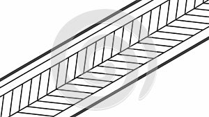 Diagonal Stripe Abstract Pattern Background Vector, vector design Generative AI