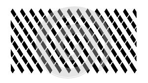 Diagonal Stripe Pattern: Bold Black White Graphic Design, vector design Generative AI