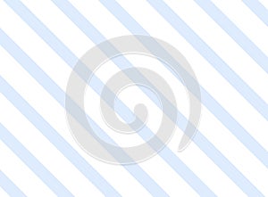 Diagonal stripes blue white