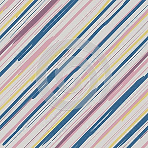 Diagonal stripes multi-colored
