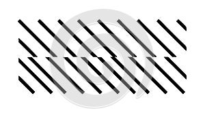 Diagonal stripes pattern icon, representing texture or design element, vector design Generative AI
