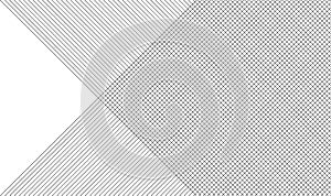 Flowing Thin Wavy Lines Simple Minimal Vector Background