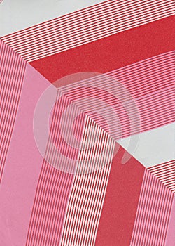 Diagonals shapes in modern design, pink color.