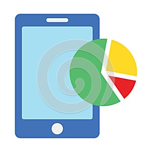 Diagram chart, infographic Vector icon which can easily modify