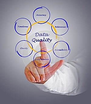 Diagram of data quality