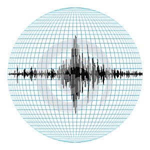 Diagram of the earthquake