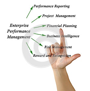 Diagram of Enterprise Performance Management