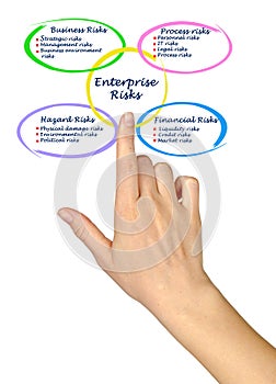 Diagram of Enterprise Risks