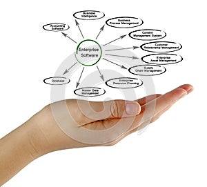 Diagram of Enterprise Software