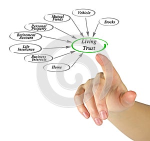 Diagram of Living Trust