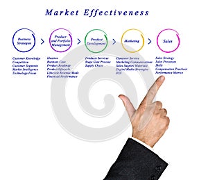 Diagram of Market Effectiveness photo