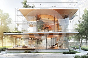 A diagram of the Modulor, architectural and technical, design theme photo