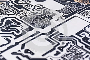 Diagram of PCB board