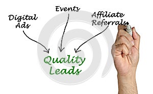 Diagram of Quality Leads