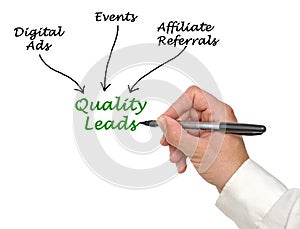 Diagram of Quality Leads