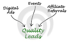 Diagram of Quality Leads