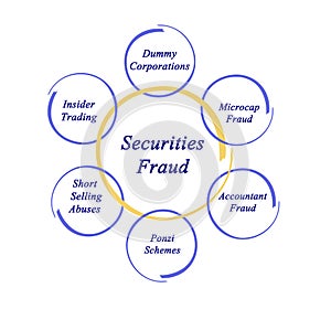 Diagram of Securities Fraud