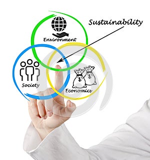 Diagram of sustainability