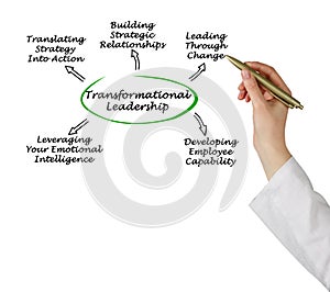 Diagram of Transformational Leadership