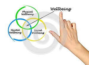 Diagram of wellbeing