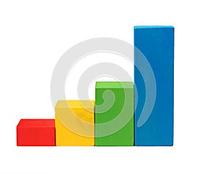 Diagram of wooden blocks