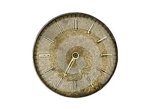 Dial of an old watch